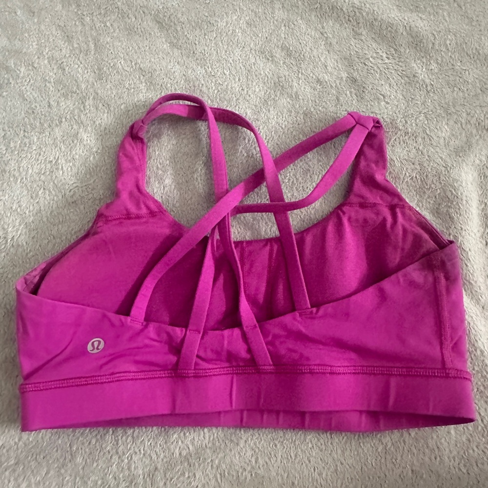lululemon sports bra size 8